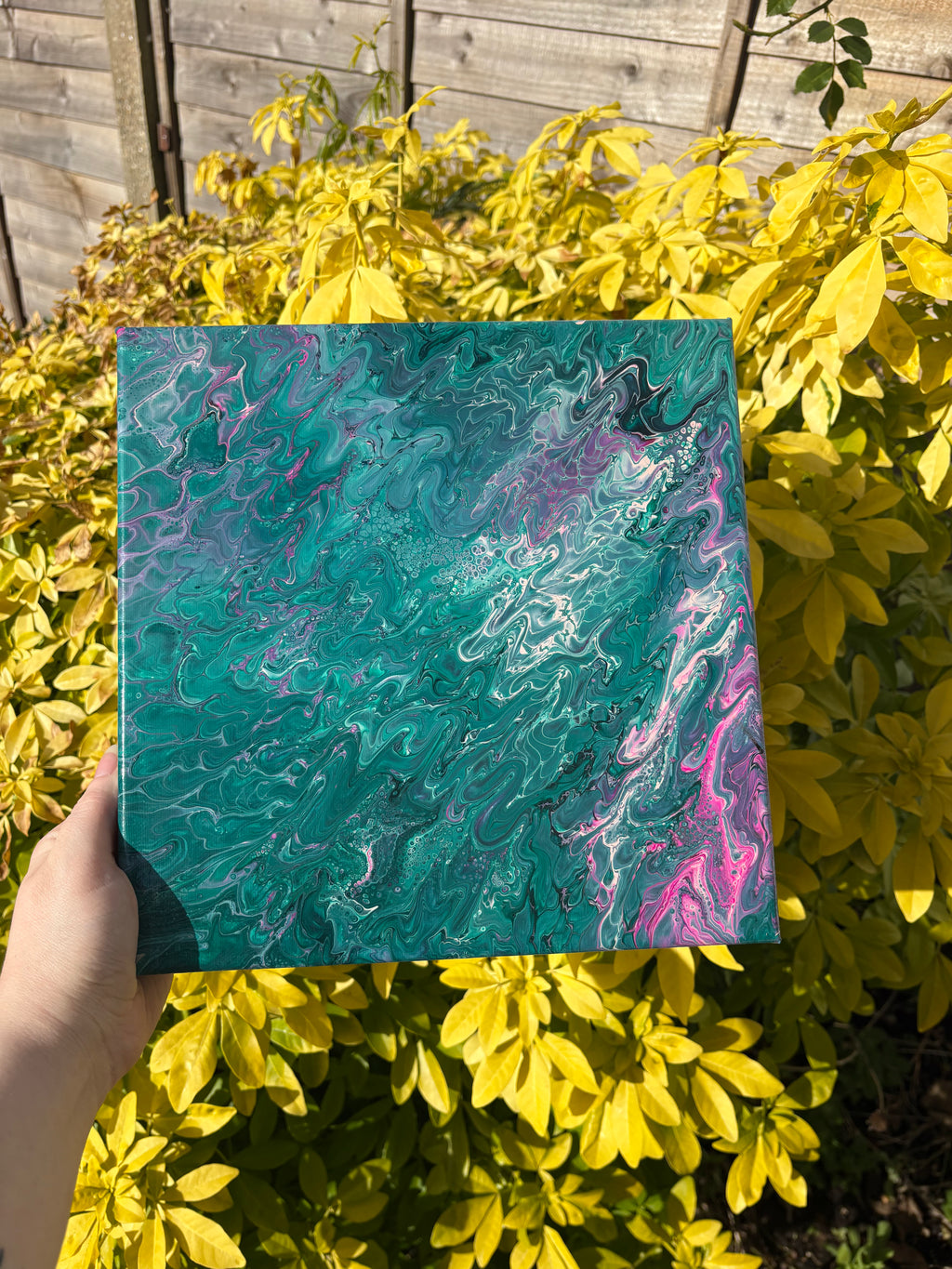 Green & Purple