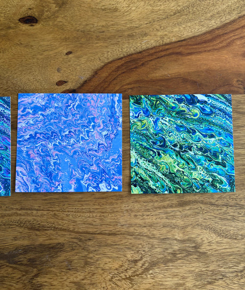 Blues & Greens Print Pack